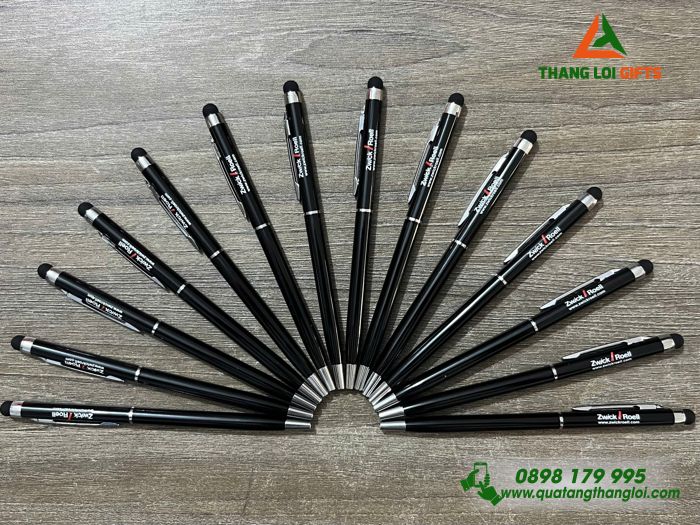 Bút Bi Nhựa Màu Đen - In Logo Doanh Nghiệp Zwick Roell Group