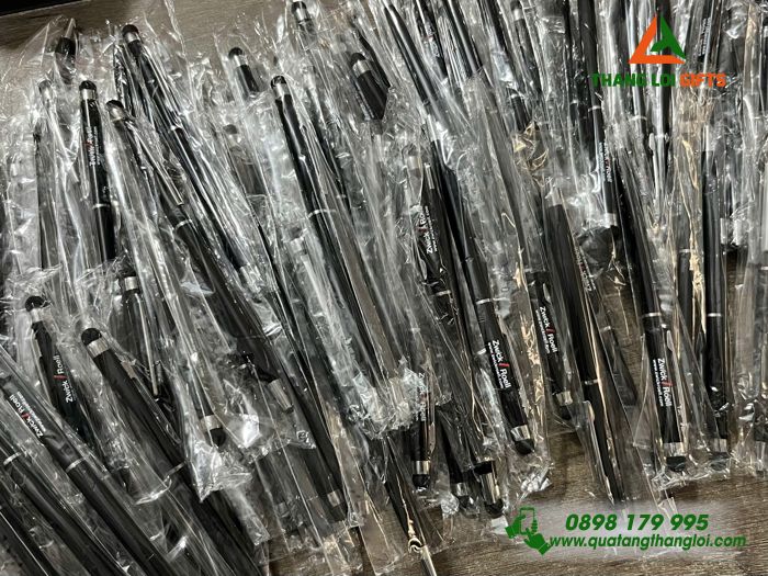 Bút Bi Nhựa Màu Đen - In Logo Doanh Nghiệp Zwick Roell Group