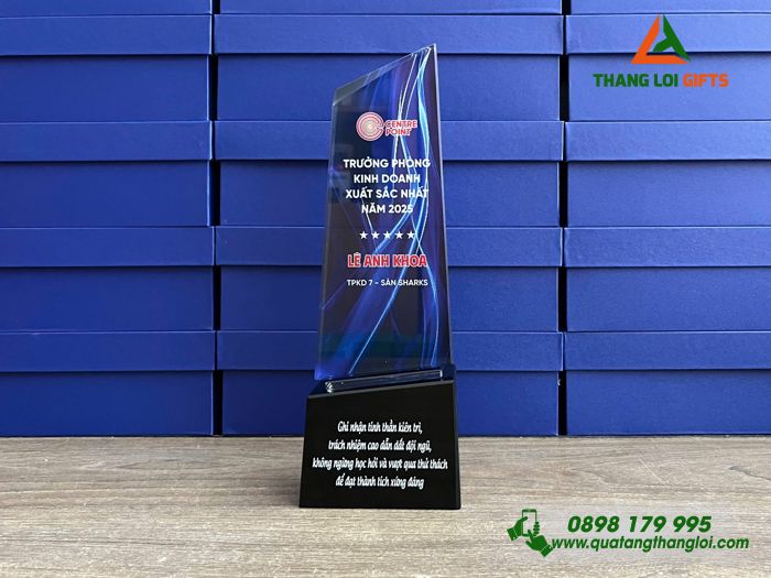 Kỷ Niệm Chương - In Logo Doanh Nghiệp CENTRE POINT Làm Quà Tặng Vinh Danh