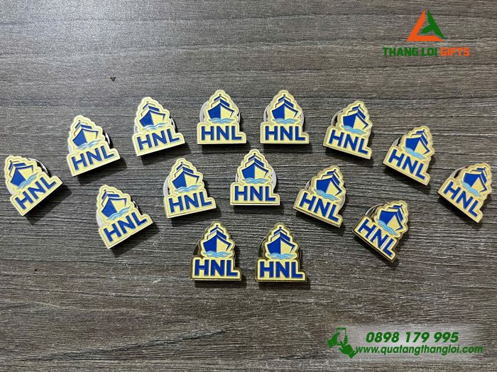 Huy Hiệu Cài Áo - Logo Doanh Nghiệp HNL