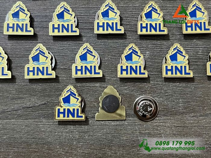 Huy Hiệu Cài Áo - Logo Doanh Nghiệp HNL