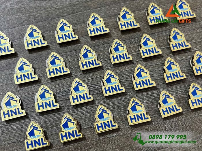 Huy Hiệu Cài Áo - Logo Doanh Nghiệp HNL