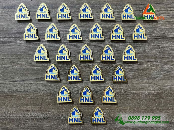 Huy Hiệu Cài Áo - Logo Doanh Nghiệp HNL