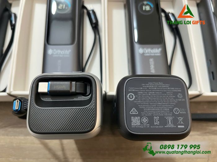 Pin Sạc Dự Phòng Anker Zolo 25.000mAh 165W - In Logo Doanh Nghiệp Ortholite Việt Nam