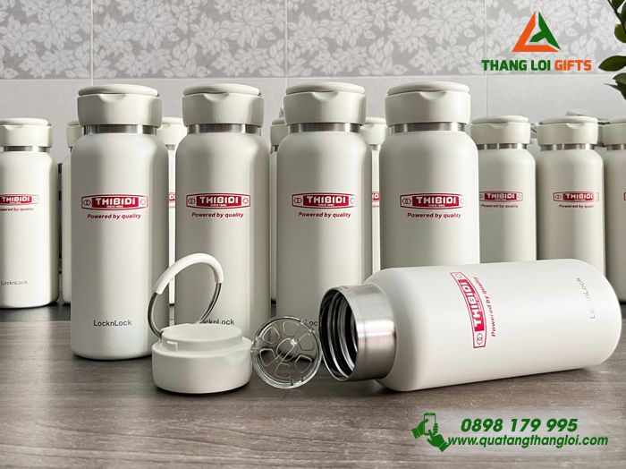 Bình Giữ Nhiệt Lock&Lock LHC4321 650ml - Khắc Logo Doanh Nghiệp THIBIDI