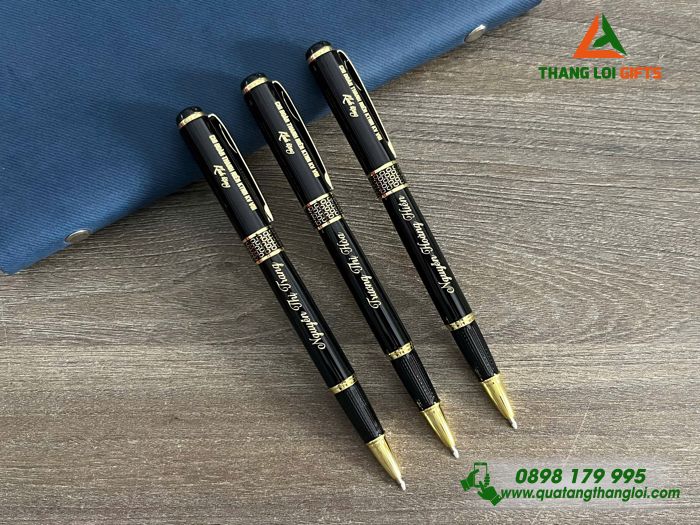 Bút Ký Kim Loại Nắp Khoen Hình Tổ Ong - Khắc Tên Chi Đoàn Thanh Niên KTNN KV