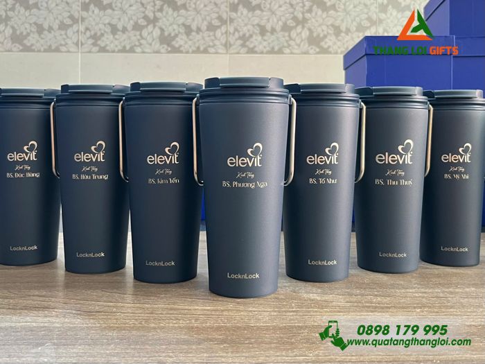 Ly Giữ Nhiệt Lock&Lock LHC4269 540ml - Khắc Logo Elevit Doanh Nghiệp BAYER