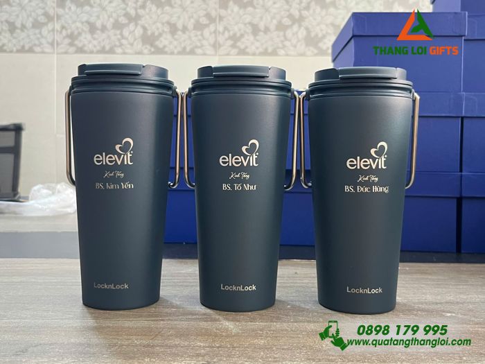 Ly Giữ Nhiệt Lock&Lock LHC4269 540ml - Khắc Logo Elevit Doanh Nghiệp BAYER