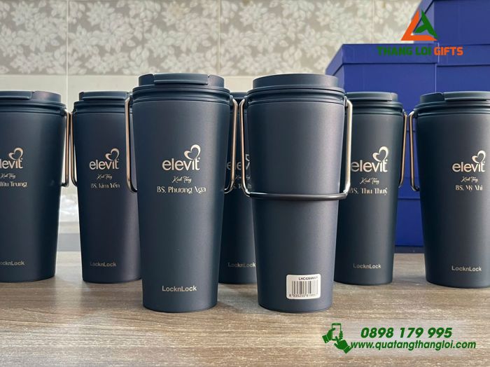 Ly Giữ Nhiệt Lock&Lock LHC4269 540ml - Khắc Logo Elevit Doanh Nghiệp BAYER