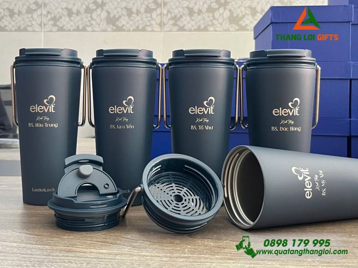 Ly Giữ Nhiệt Lock&Lock LHC4269 540ml - Khắc Logo Elevit Doanh Nghiệp BAYER