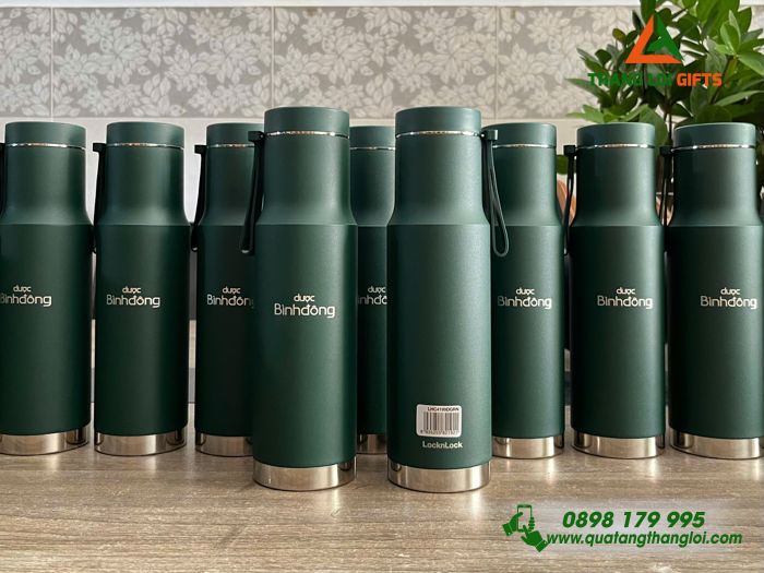 Bình Giữ Nhiệt Lock&Lock LHC4199 - In Khắc Logo Doanh Nghiệp Dược Phẩm Bình Đông