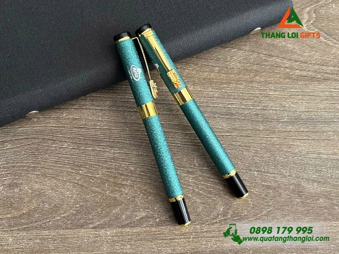 Bút Ký Kim Loại Khoen Cài Hình Đầu Rồng - Khắc Logo Doanh Nghiệp Arla