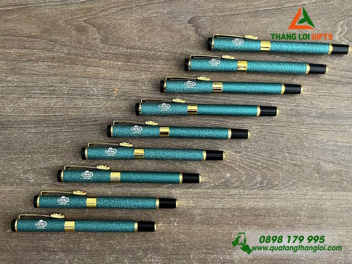 Bút Ký Kim Loại Khoen Cài Hình Đầu Rồng - Khắc Logo Doanh Nghiệp Arla