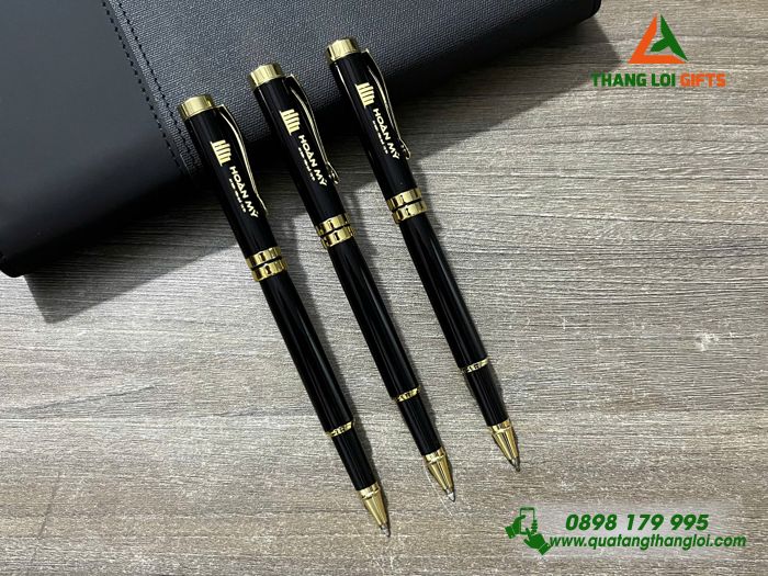 Bút Ký Kim Loại  - Khắc Logo Doanh Nghiệp Hoàn Mỹ