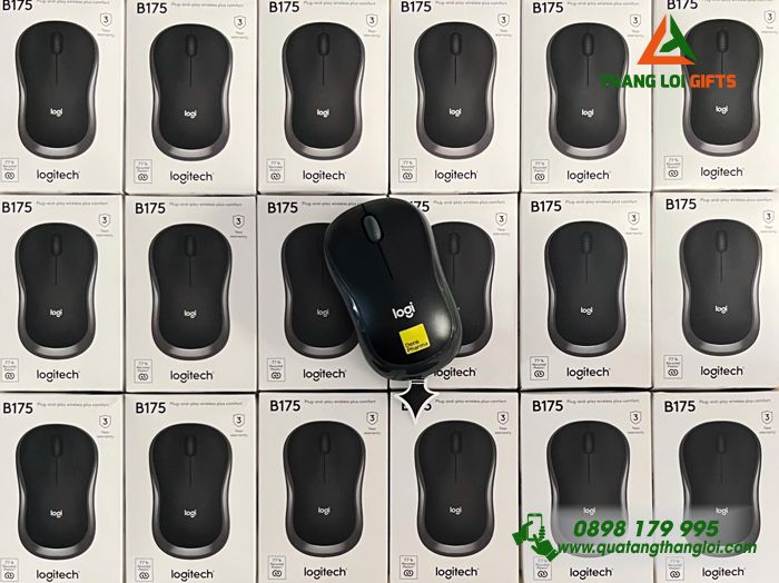 Chuột Không Dây Logitech B175 - In Logo Doanh Nghiệp Denk Pharma