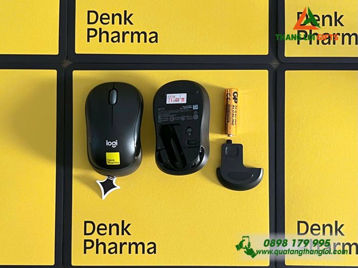 Chuột Không Dây Logitech B175 - In Logo Doanh Nghiệp Denk Pharma
