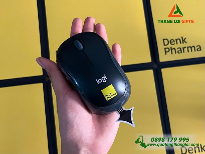 Chuột Không Dây Logitech B175 - In Logo Doanh Nghiệp Denk Pharma