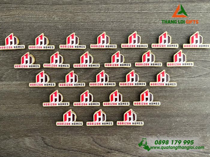 Huy Hiệu Đồng Ăn Mòn - Logo Doanh Nghiệp Horizon Homes