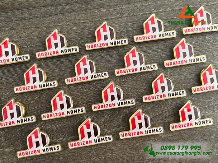 Huy Hiệu Đồng Ăn Mòn - Logo Doanh Nghiệp Horizon Homes