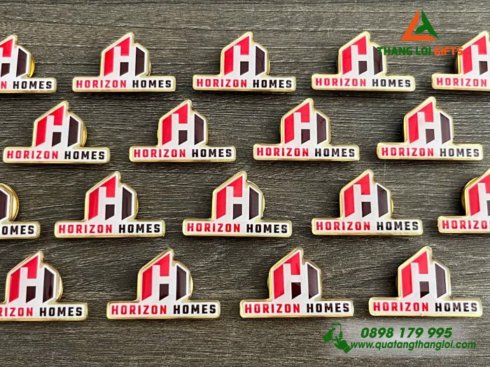 Huy Hiệu Đồng Ăn Mòn - Logo Doanh Nghiệp Horizon Homes