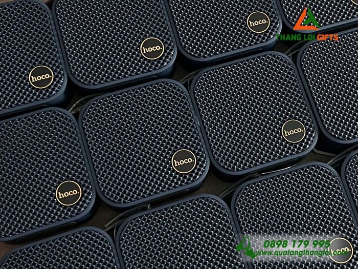 Loa Bluetooth Màu Xanh Navy - In Logo Dòng Máu Anh Hùng