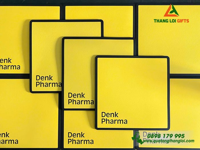 Lót Chuột Màu Vàng - In Logo DENK PHARMA