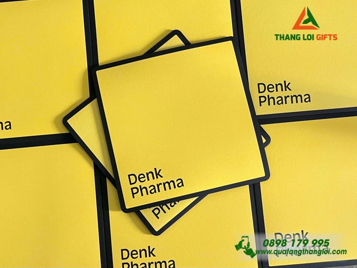 Lót Chuột Màu Vàng - In Logo DENK PHARMA