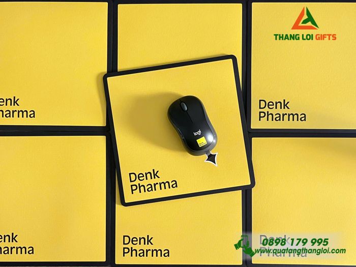 Lót Chuột Màu Vàng - In Logo DENK PHARMA