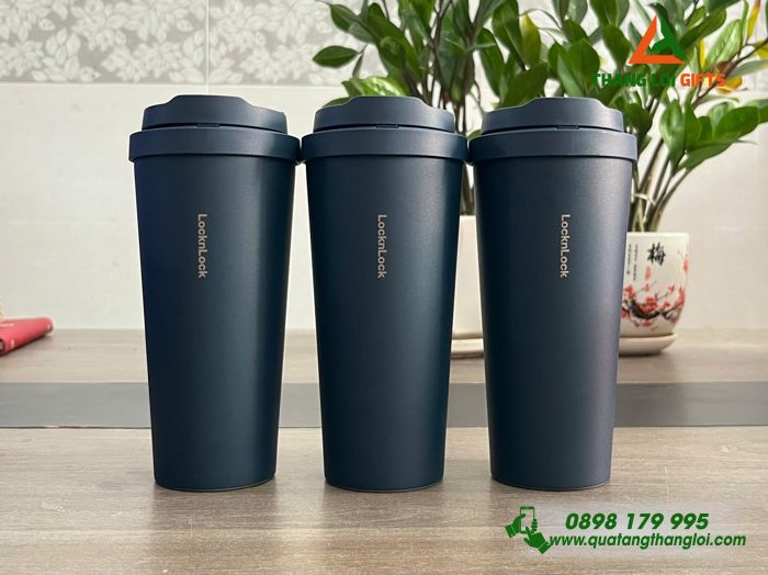 Ly Giữ Nhiệt Lock&Lock LHC3249 - Khắc Logo Trường Đại Học Kinh Tế Luật UEL