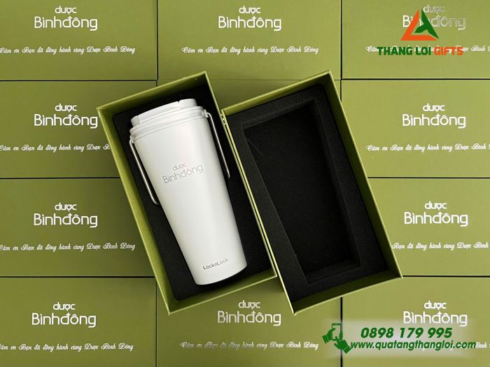 Ly Giữ Nhiệt Lock&Lock LHC4269 - Khắc Logo Doanh Nghiệp Dược Phẩm Bình Đông