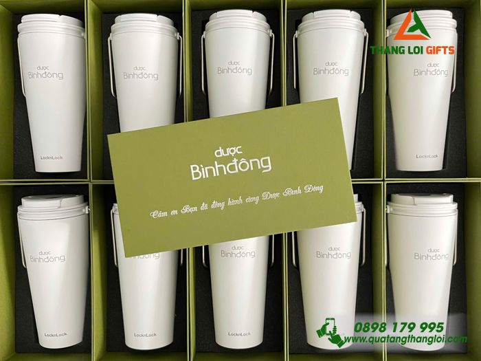 Ly Giữ Nhiệt Lock&Lock LHC4269 - Khắc Logo Doanh Nghiệp Dược Phẩm Bình Đông