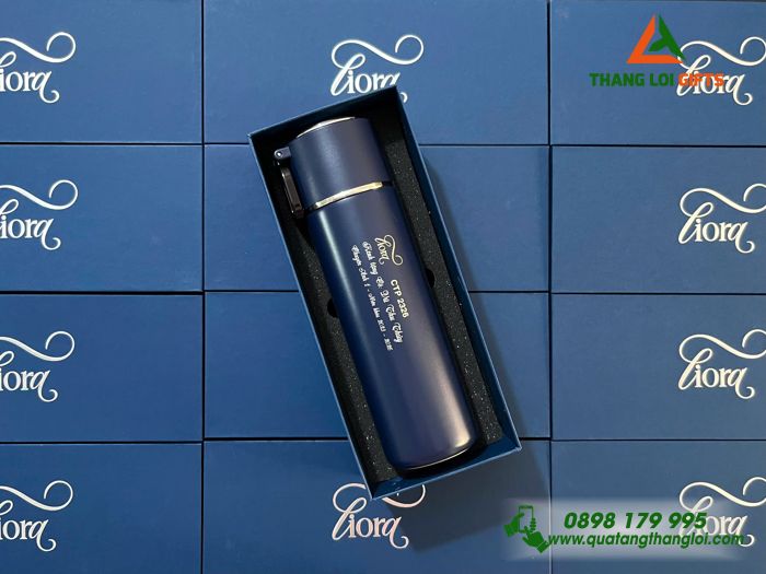 Bình Giữ Nhiệt Elmich 480ml - Khắc Logo LIORA Làm Quà Tặng Tri Ân