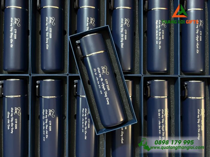 Bình Giữ Nhiệt Elmich 480ml - Khắc Logo LIORA Làm Quà Tặng Tri Ân