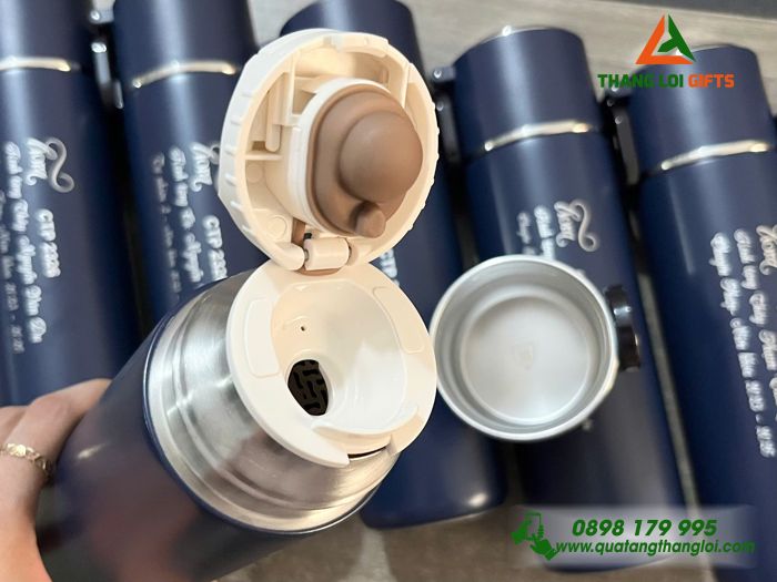 Bình Giữ Nhiệt Elmich 480ml - Khắc Logo LIORA Làm Quà Tặng Tri Ân