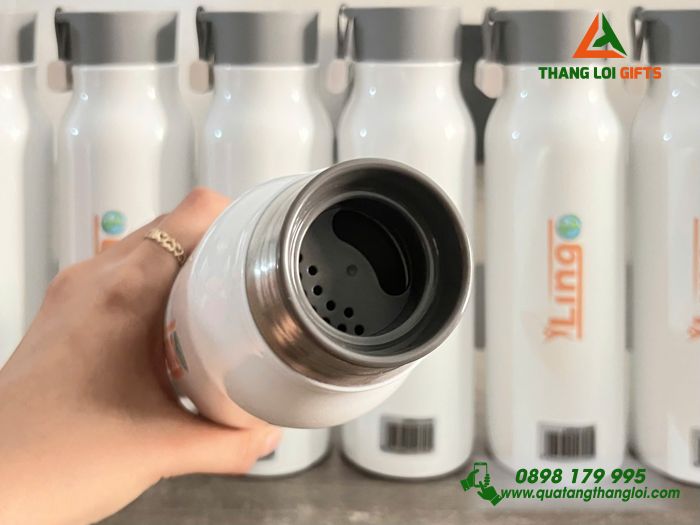 Bình Giữ Nhiệt Lock&Lock LHC4125 In Logo Trung Tâm Ngoại Ngữ ALOHA Sài Gòn XLing