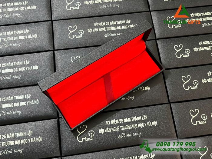 Bút Ký Kim Loại Xoay - Khắc Nội Dung Tri Ân Trường Đại Học Y Hà Nội