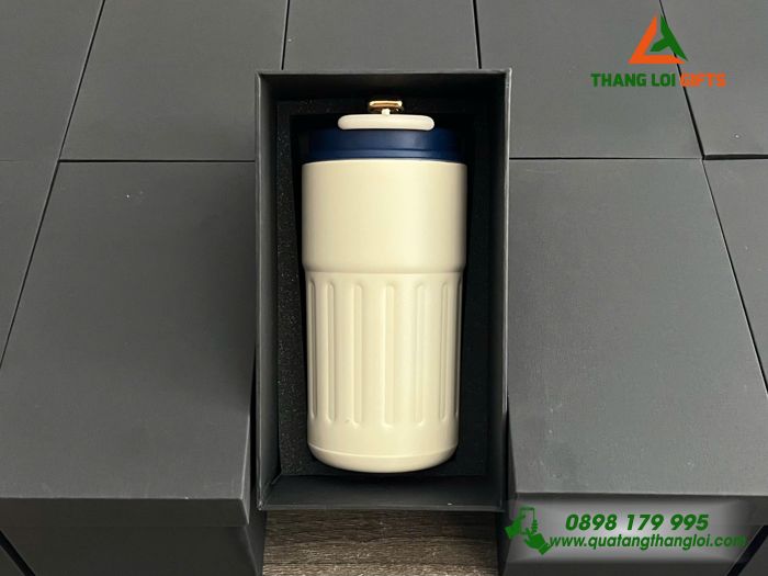 LGN 20 - Ly Giữ Nhiệt Coffe 460ml - In Khắc Logo