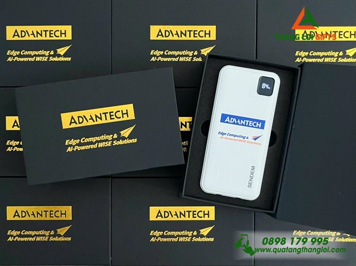 Pin Sạc Dự Phòng SENDEM PK88 10.000mAh In Logo Doanh Nghiệp ADVANTECH