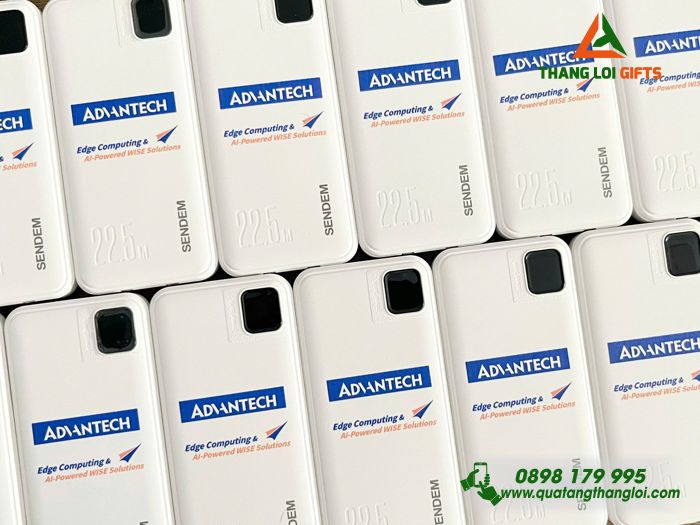 Pin Sạc Dự Phòng SENDEM PK88 10.000mAh - In Logo Doanh Nghiệp ADVANTECH