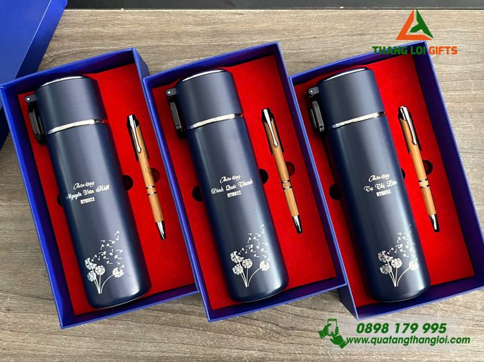 Bộ Quà Tặng (Bình Elmich & Bút) In Khắc Tên Cô Giáo Làm Quà Tặng Trường Mầm Non 22