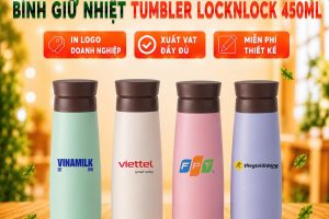 Bình Giữ Nhiệt Lock&Lock LHC4169 450ml In Khắc Logo Theo Yêu Cầu