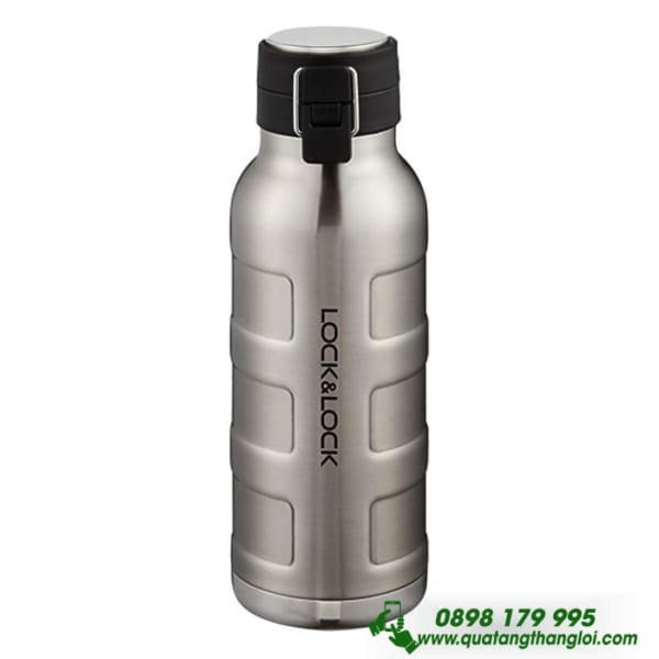 BGN 14 - LHC4142 Binh giu nhiet bang thep khong ri Lock&Lock Bumper Bottle 650ml mau bac (12)