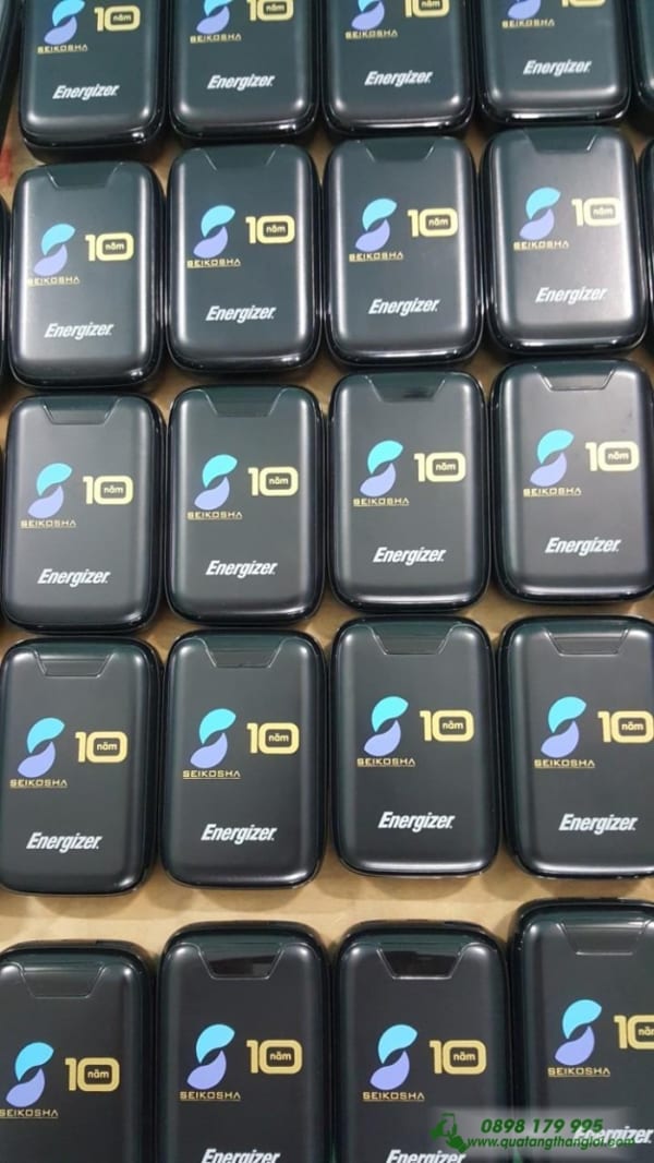 UE10042_Pin Sac Energizer 10000mAh in khắc logo Doanh nghiệp làm quà tặng