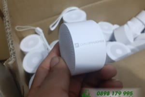 Loa Bluetooth Xiaomi chính hãng Khắc logo DAVIPHARM làm quà tặng khách hàng