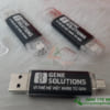 USB OTG khac logo GENE SOLUTIONS lam qua tang