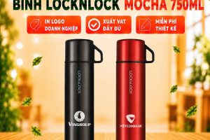 Bình giữ nhiệt LocknLock LHC1438 khắc tên in logo theo yêu cầu