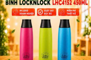 Bình Giữ Nhiệt LocknLock LHC4152 In Khắc Logo Doanh Nghiệp