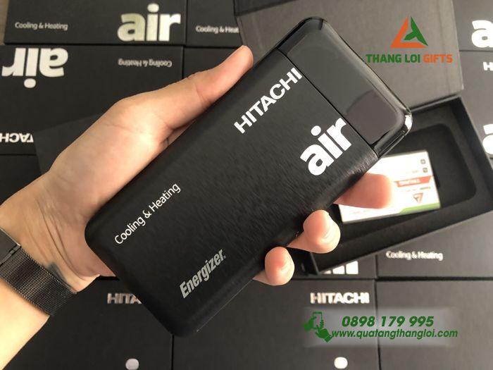 Hop qua tang Pin sac du phong 10000mAh - In logo Air HITACHI (2)