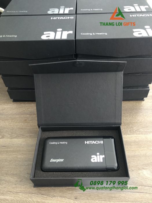 Pin sac du phong 10000mAh - In logo Air HITACHI 