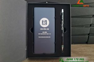 Giftset - Bộ Quà Tặng Cao Cấp (Pin sạc XIAOMI+ Bút Ký)